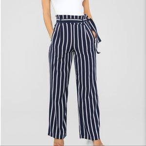 Fashion Nova Tie waist pants